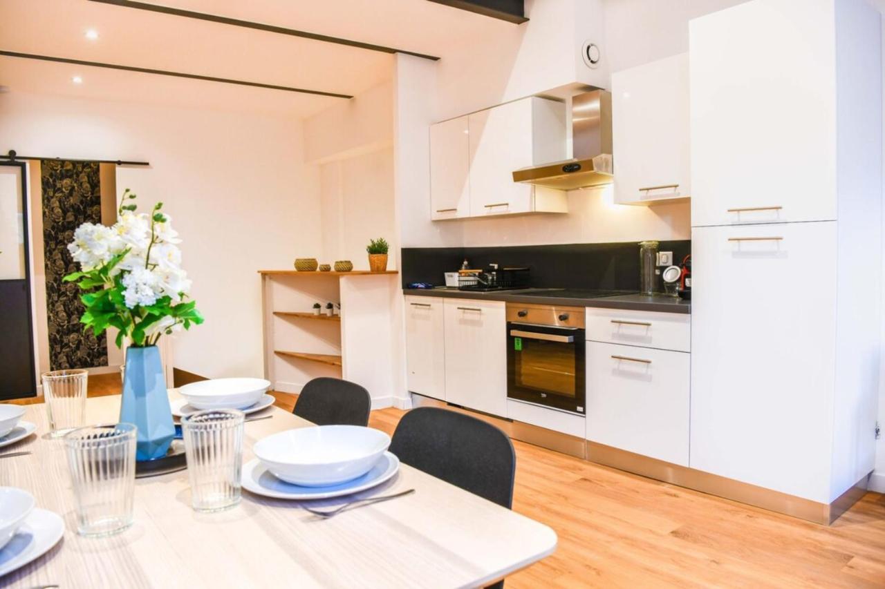 Apartamento Le Duplex - Terrasse Au Coeur De Marseille Panier Exterior foto